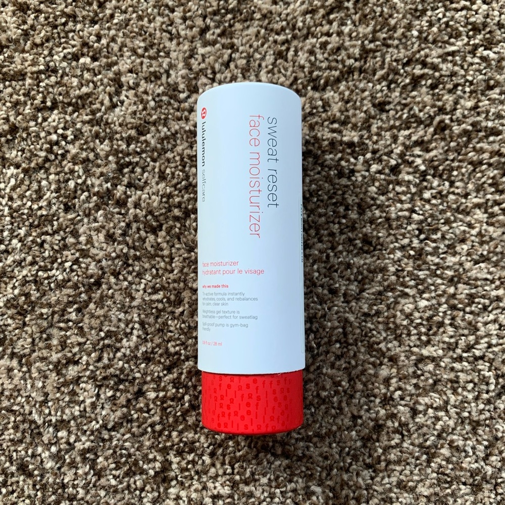NEW Lululemon Sweat Reset Face Moisturizer